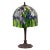 Stained Glass Table Lamp in the style of Tiffany, 20th Century For Sale - Image 5 of 5
