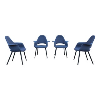 1940 Charles Eames & Eero Saarinen for Vitra Organic Conference Chairs - Set of 4 For Sale