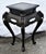 Chinese Carved Hardwood Plant Stand Jardiniere Two Tier Side Table 1920s For Sale - Image 13 of 14