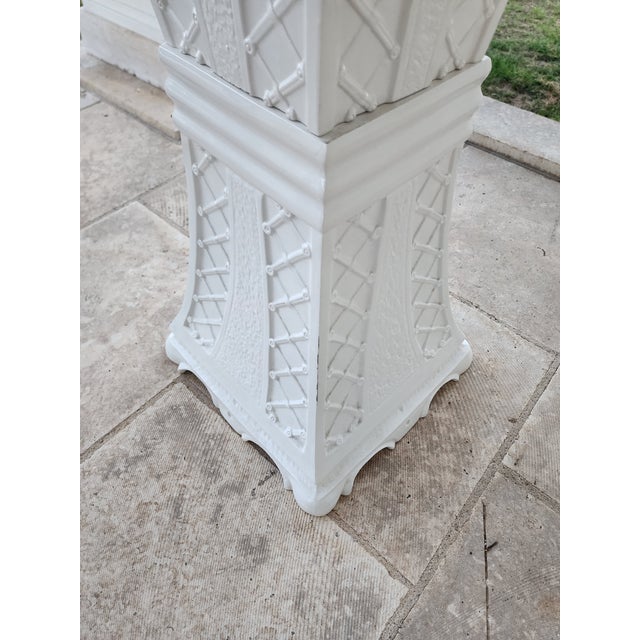 Ceramic Vintage Italian Ceramic Pedestal For Sale - Image 7 of 11