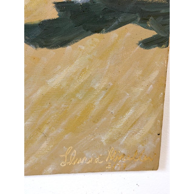 “Swim for Life, Miami Beach” Figurative Oil Painting by Eduardo Lluria Miralles For Sale - Image 4 of 15
