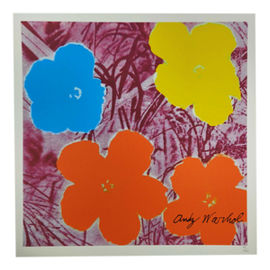 Andy Warhol / CMOA, Flowers, 1980s, Limited Edition Lithograph