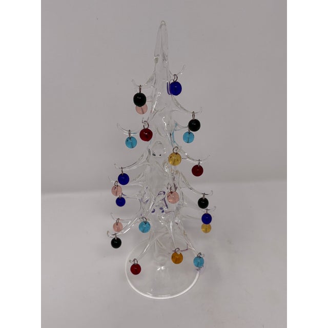 2010s Murano Glass Christmas Tree For Sale - Image 5 of 5