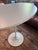 1980s Pair of Authentic Knoll International Saarinen Oval Tulip Side Tables For Sale - Image 10 of 12