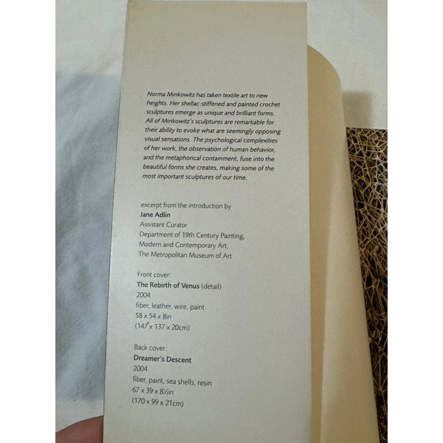 Contemporary Norma Minkowitz: Portfolio Collection, Softcover For Sale - Image 3 of 7