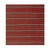 Mid-Century Anatolian Flat-Weave Turkish Kilim Multicolor Stripe Square Rug For Sale - Image 4 of 4