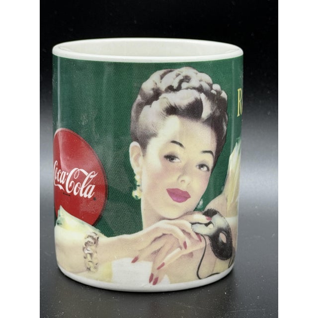 Ceramic Vintage Coca-Cola American Girls Dinnerware Set, 1980s, Set of 16 For Sale - Image 7 of 13