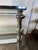 Chrome Vintage Chrome and Brass 2 Tiered Console or Sofa Table For Sale - Image 8 of 10