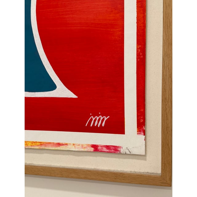 Contemporary French Artist Jojo Le Petit Prince Original Painting – One-of-a-Kind – Framed For Sale - Image 3 of 4
