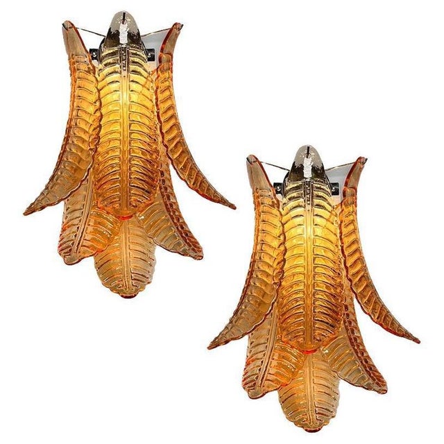 Italian Murano Sconces, 1990s, Set of 2 For Sale - Image 11 of 11