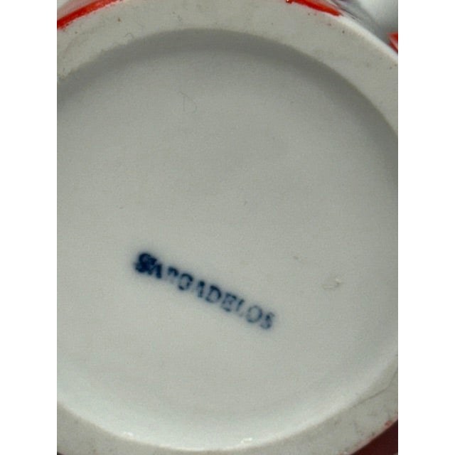 Sargadelos Handmade Porcelain Bud Vase For Sale - Image 6 of 7