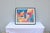 Fabulous abstract expressionism artwork print by artist Nancy Ortenstone, titled Fields of Music. The artwork is a vibrant...