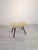 Wood Vintage Pouf in Fabric, 1960s For Sale - Image 7 of 11