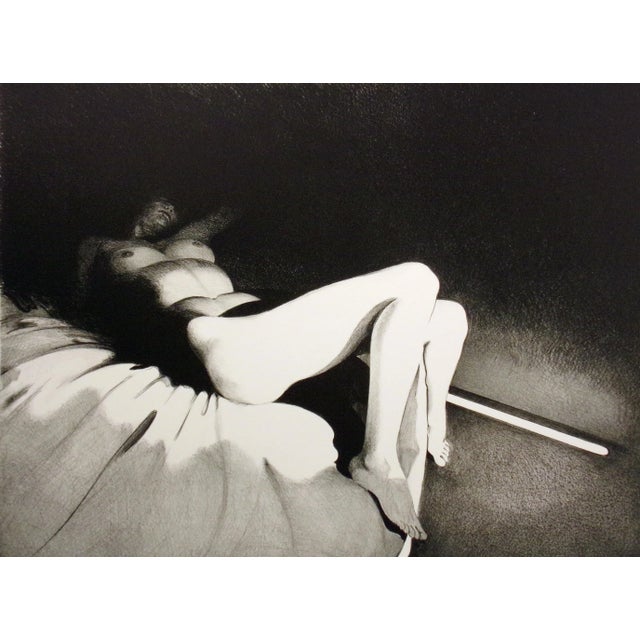 Nick Abdalla "Reclining Nude" Signed & Numbered Lithograph For Sale In Denver - Image 6 of 6