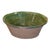 19th Century French Green Glazed Terracotta "Tian" Bowl From Provence For Sale