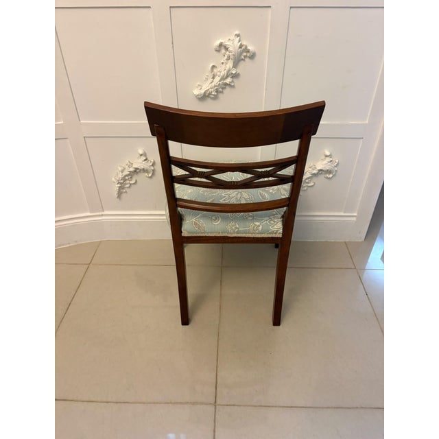 Antique Edwardian Mahogany Dining Chairs, 1900, Set of 10 For Sale - Image 9 of 18