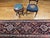 Vintage Persian Bakhtiari Tribal Runner, Hand-Knotted Wool, Floral Bouquets & Medallions, Navy & Ivory, 3x12 For Sale In Chicago - Image 6 of 16