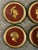 Vintage Grand Tour Wooden Profile Medallions - Set of 4 For Sale - Image 11 of 18