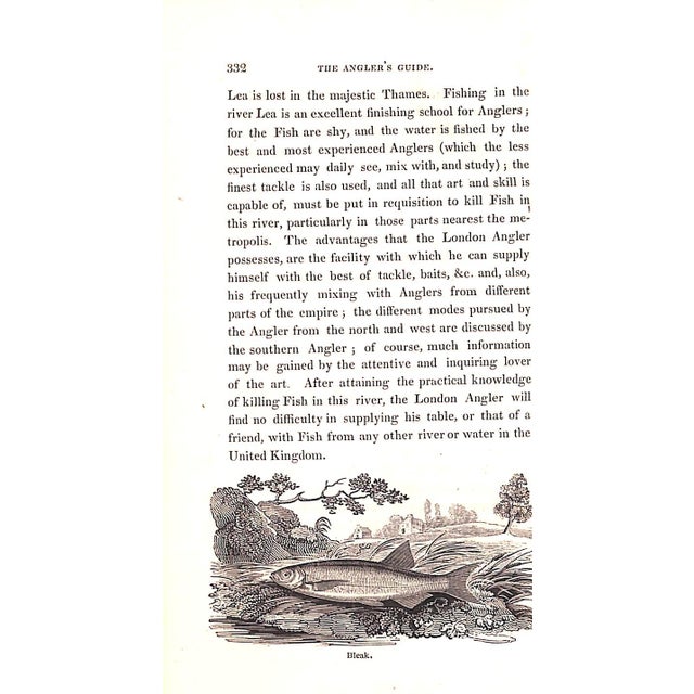 Early 19th Century "The Angler's Guide" Book 1825 Salter, T.F. For Sale - Image 5 of 9