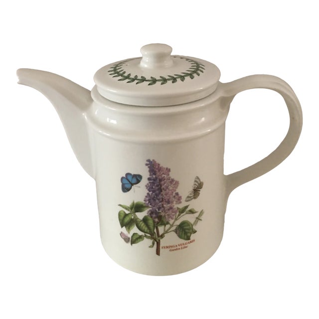 1990s Portmeirion Botanical Garden Coffee Pot For Sale