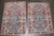 a set of early 20th century Persian Malayer Rugs. 2'3'' x 3'5' '& 2'3'' x 3'3'' respectively