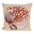 Coral, Nautilus, and Clam Shell Design Pillow For Sale
