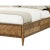 2020s Herringbone Queen Bed - Light Oak For Sale - Image 5 of 5
