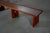 Vintage Brazilian Bench in Wood, 1980s For Sale - Image 6 of 9