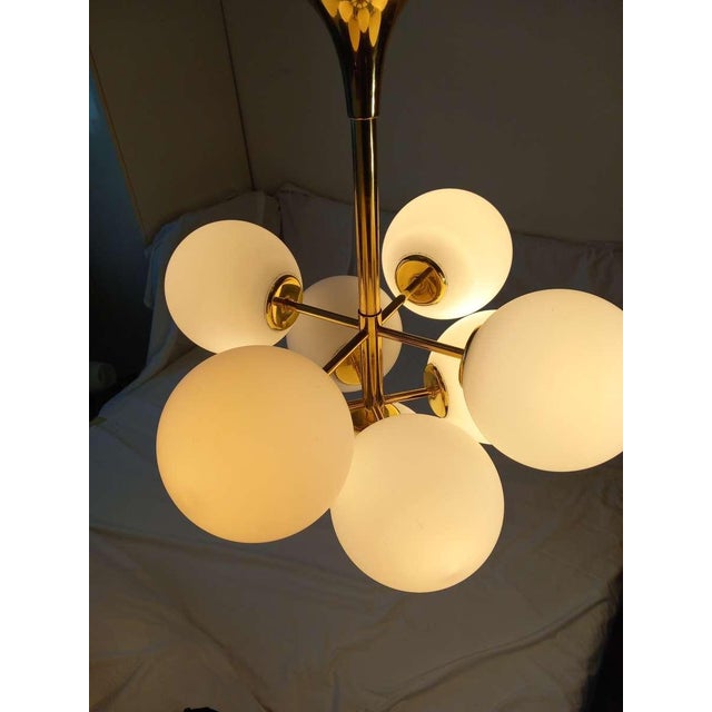 Space Age Ceiling Lamp by E.R.Nele for Temde, 1960s For Sale - Image 6 of 11