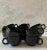 Vintage Hazel Atlas Cloverleaf Black Depression Glass Tea Cups - Set of 5 For Sale - Image 4 of 13