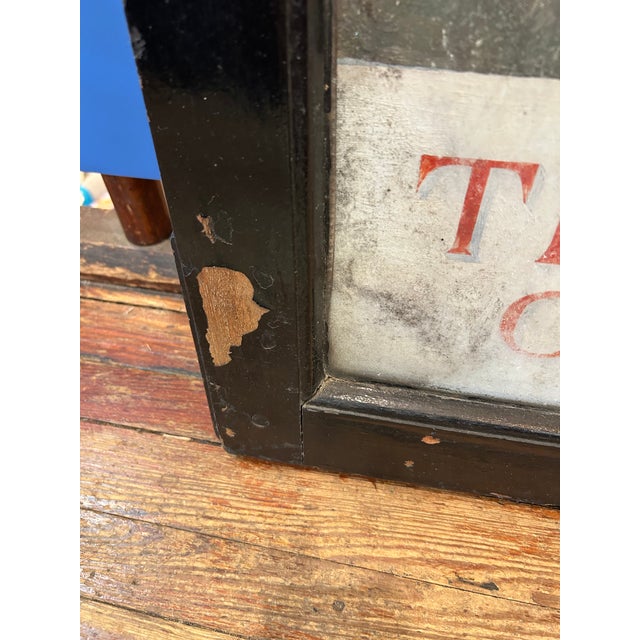 Antique British London Pub Two Sided Sign For Sale In Philadelphia - Image 6 of 15