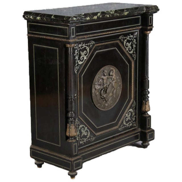 Height approx. 112.5 cm Width Corpus approx. 89.5 cm Width cornice approx. 97 cm Depth corpus approx. 35 cm Depth cornice...