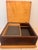 David Whitaker Handmade Wooden Heritage Box, 2005, Figured Maple & Walnut Storage Box With Removable Tray For Sale In West Palm - Image 6 of 12