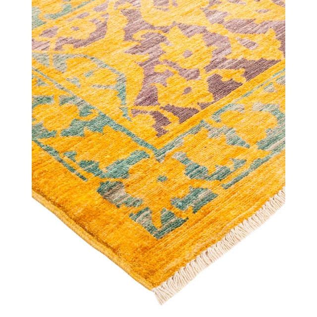 Color: Gold Multi. Made In: Pakistan. 100% Wool. With an amalgam of sizes and aesthetic influences ranging from art deco...