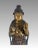 Wood Antique Lacquer & Polychrome Carved Wood Figure of Guan Yin, Chinese Goddess of Compassion & Mercy Circa 1890 For Sale - Image 7 of 10