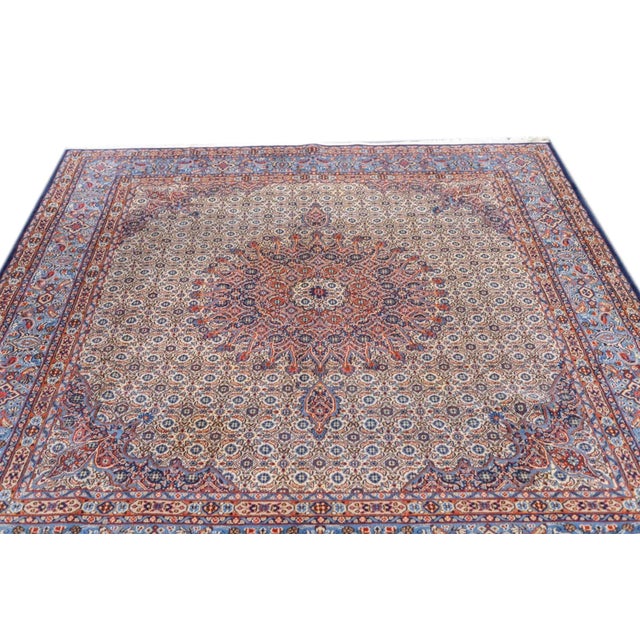 Vintage Khorasan Rug 7'0" X 8'5'' For Sale - Image 10 of 12