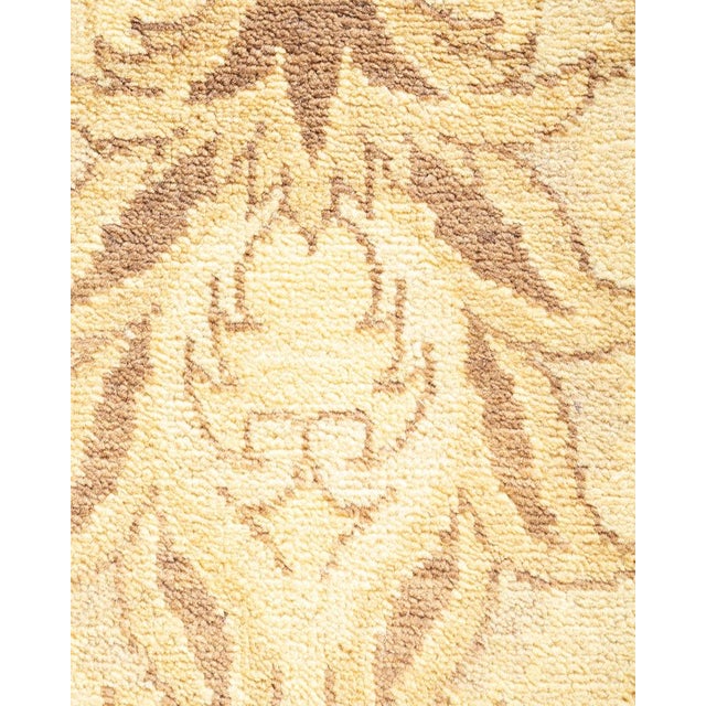 Traditional Eclectic, One-of-a-Kind Hand-Knotted Area Rug in Ivory, 8' 0" x 10' 4" For Sale - Image 3 of 8