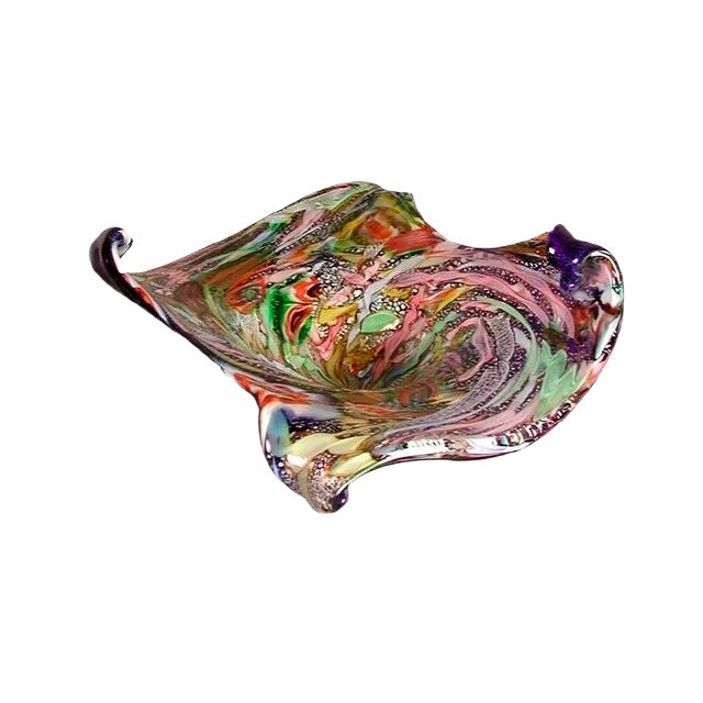 Large Tutti Frutti Bowl by Dino Martens for Fratelli Toso For Sale