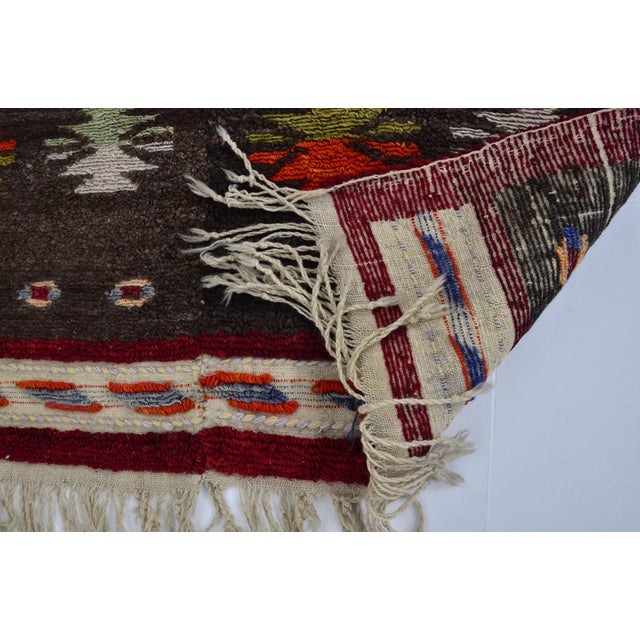 Antique Vintage Turkish Rug For Sale - Image 4 of 10