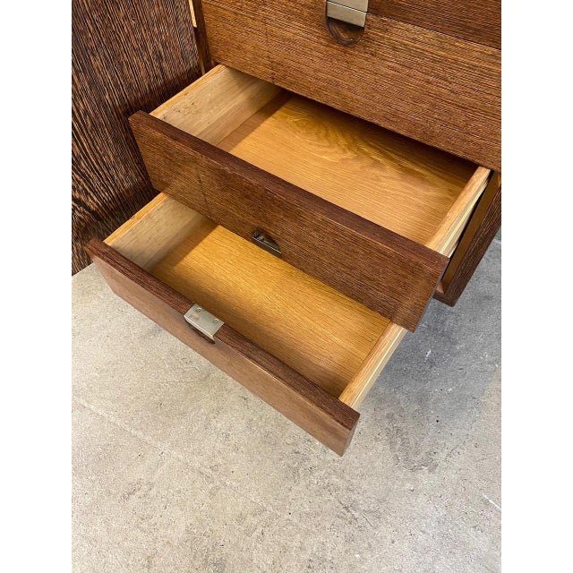 Bauhaus Sideboard in Natural Wenge Wood by Hans Jürgenliemk, 1961 For Sale - Image 11 of 12