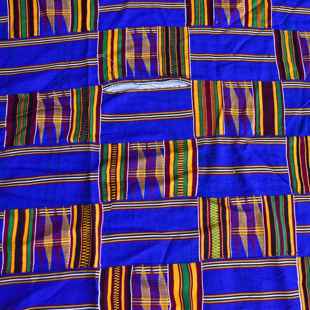 Mid 20th Century Women's Kente Cloth Chairish