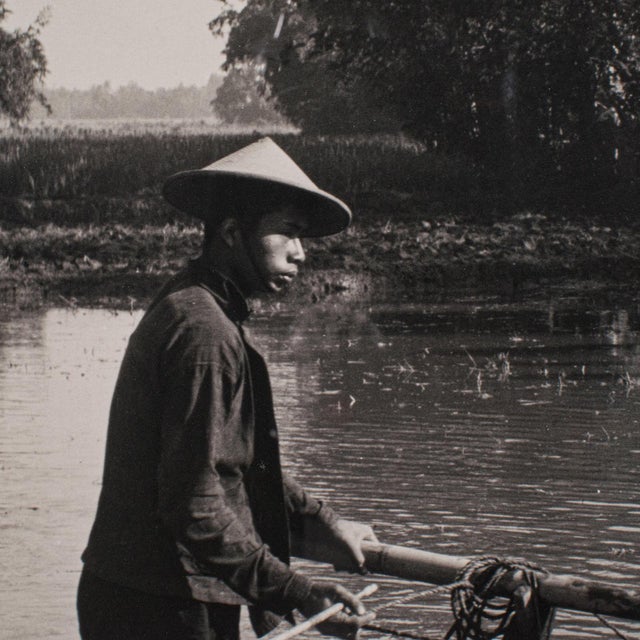 Photography Vintage Photograph, Rural Indonesia, Oriental, Monochrome, Java, Mid Century For Sale - Image 7 of 8