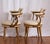Rare and spectacular pair of mid century Neoclassical style chairs designed by Dorothy Draper for the Crown Room at the...