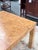 Late 20th Century Burl Wood Parsons Extension Dining Table For Sale - Image 4 of 7