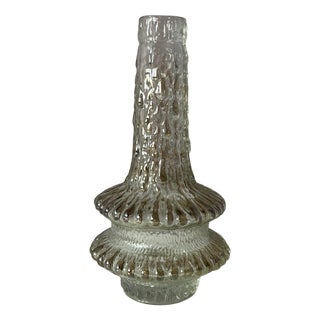 Vase in Ice Glass by Timo Sarpaneva for Iittala For Sale