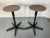 Industrial wood and steel adjustable stools from Galvanitas. Seat height varies from 47-56 cm. I have official proof of...