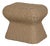 Carrier and Company for Century Furniture Warren Outdoor Ottoman - Natural For Sale