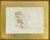 Illustration Albrecht Dürer Style Lion Study Drawing, Framed Old Master Animal Illustration For Sale - Image 3 of 5