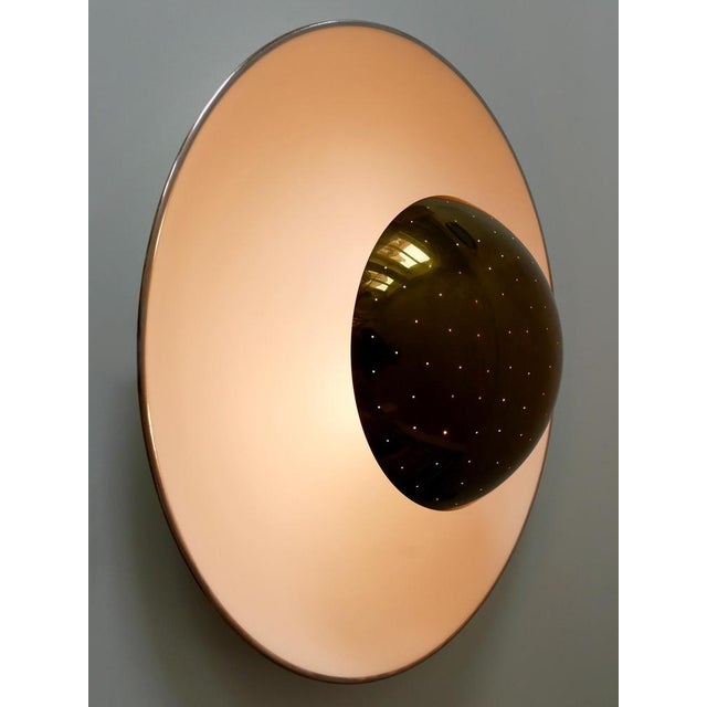 Large Mid-Century Modern Flush Mount or Sconce, Germany 1960s For Sale - Image 11 of 18