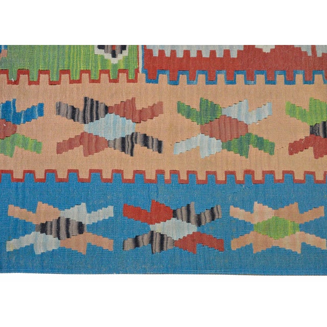 Vintage Turkish Kilim For Sale - Image 4 of 12